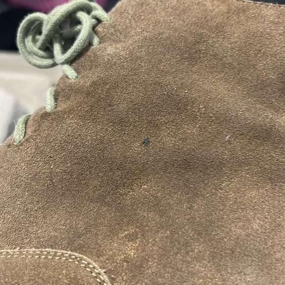 Suede lace up booties - Picture 5 of 5